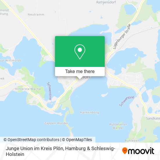 Карта Junge Union im Kreis Plön