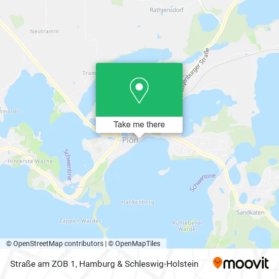 Карта Straße am ZOB 1