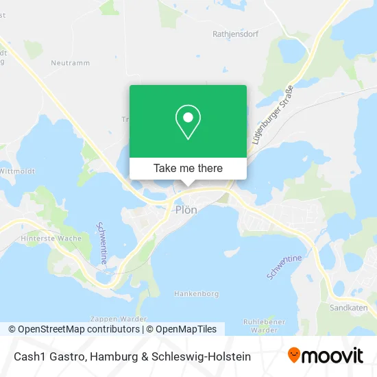 Карта Cash1 Gastro