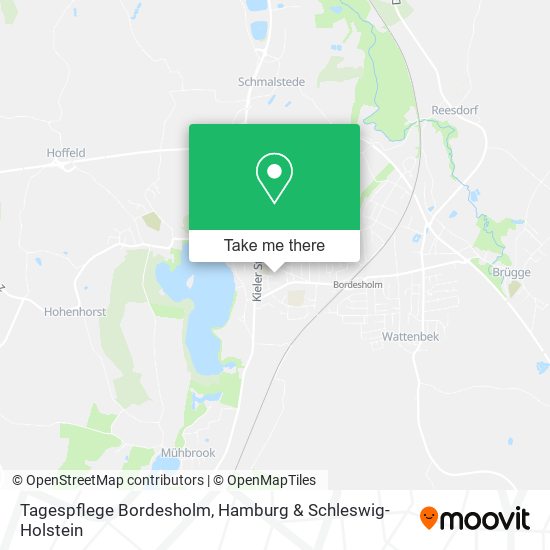 Карта Tagespflege Bordesholm