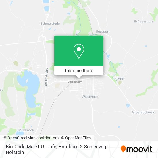Bio-Carls Markt U. Café map