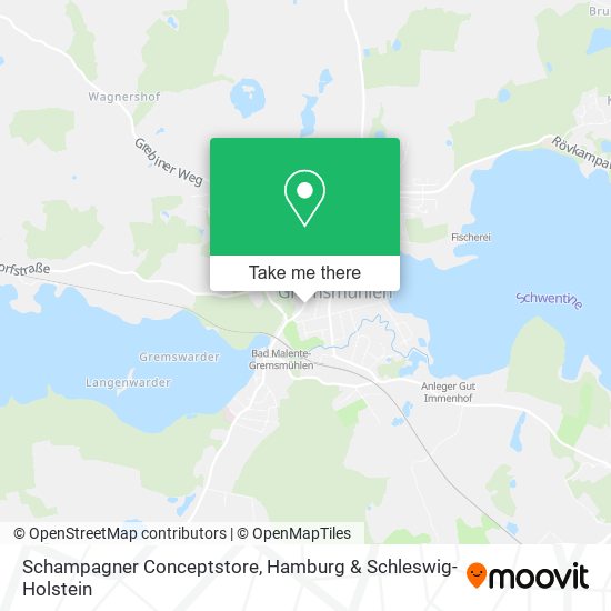 Schampagner Conceptstore map