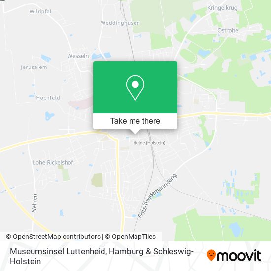 Museumsinsel Luttenheid map