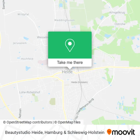 Карта Beautystudio Heide