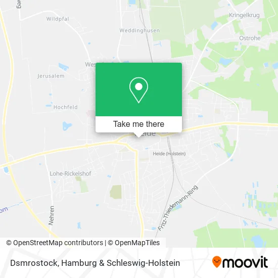 Карта Dsmrostock