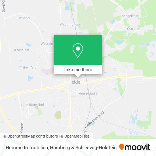 Hemme Immobilien map