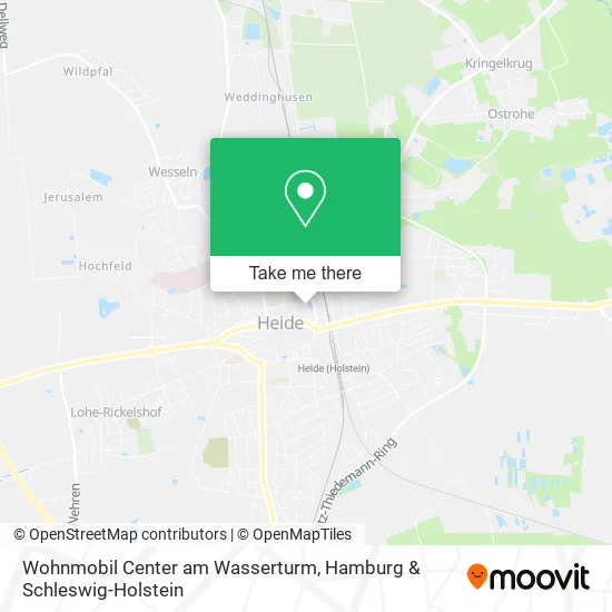Карта Wohnmobil Center am Wasserturm