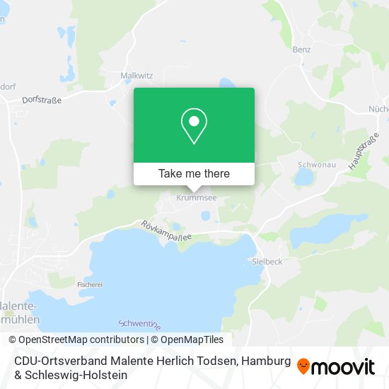 CDU-Ortsverband Malente Herlich Todsen map