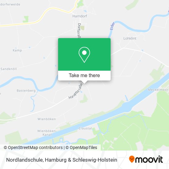 Nordlandschule map