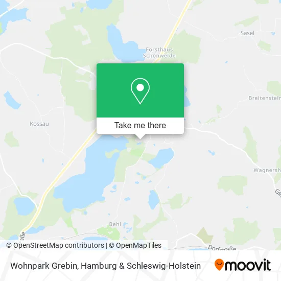 Карта Wohnpark Grebin