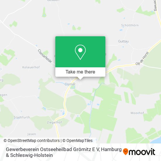 Gewerbeverein Ostseeheilbad Grömitz E V map