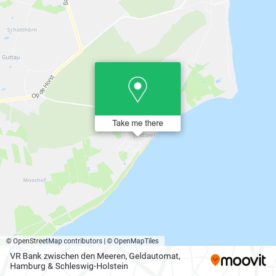 VR Bank zwischen den Meeren, Geldautomat map