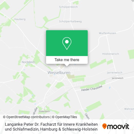 Langanke Peter Dr. Facharzt für Innere Krankheiten und Schlafmedizin map