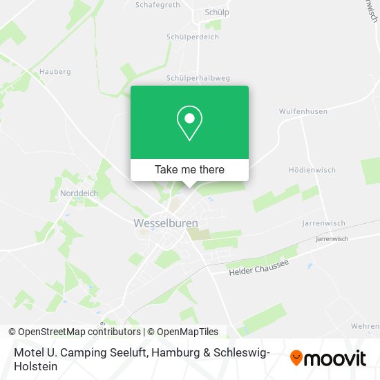 Motel U. Camping Seeluft map