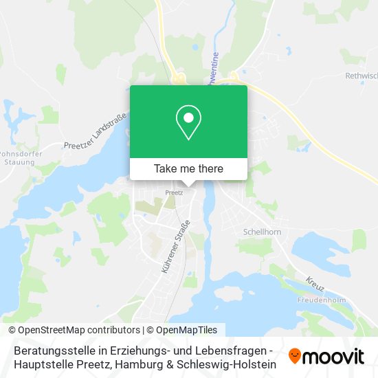 Beratungsstelle in Erziehungs- und Lebensfragen - Hauptstelle Preetz map