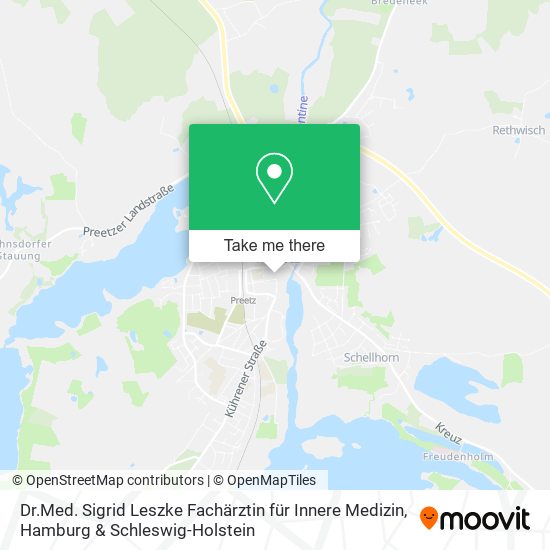 Dr.Med. Sigrid Leszke Fachärztin für Innere Medizin map