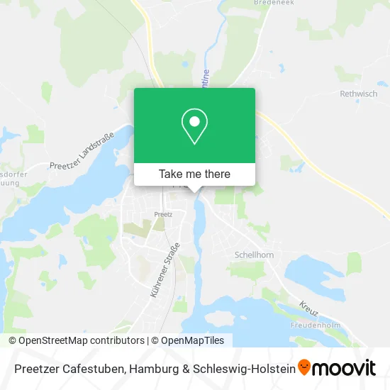 Карта Preetzer Cafestuben