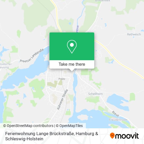 Ferienwohnung Lange Brückstraße map