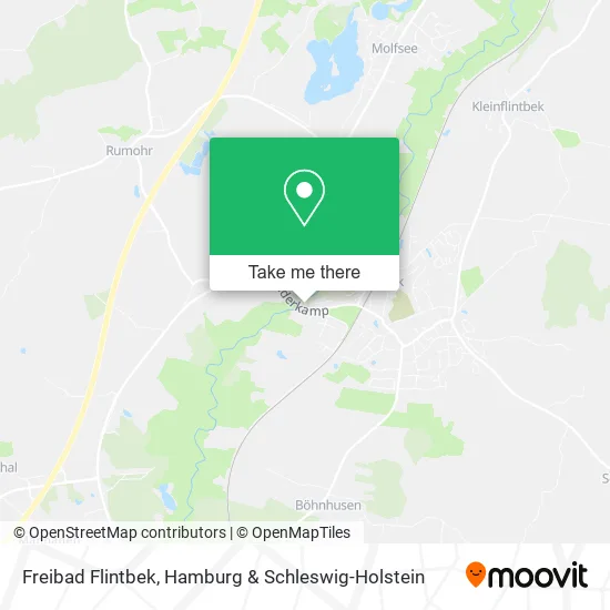 Карта Freibad Flintbek