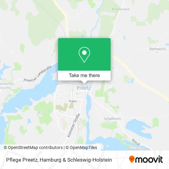 Карта Pflege Preetz