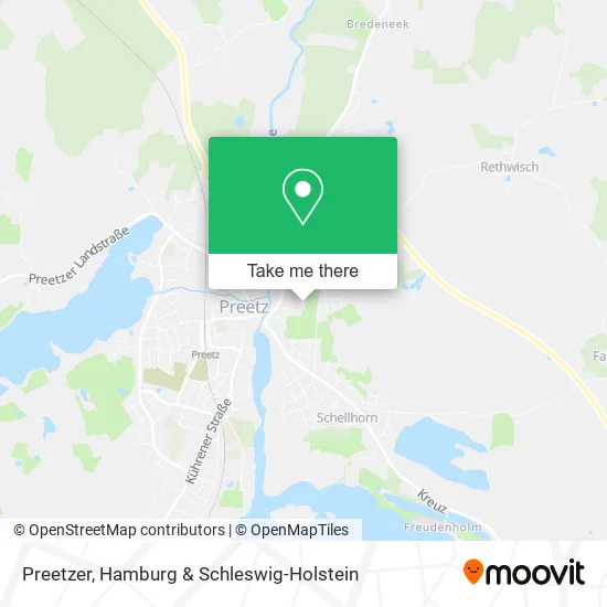 Карта Preetzer