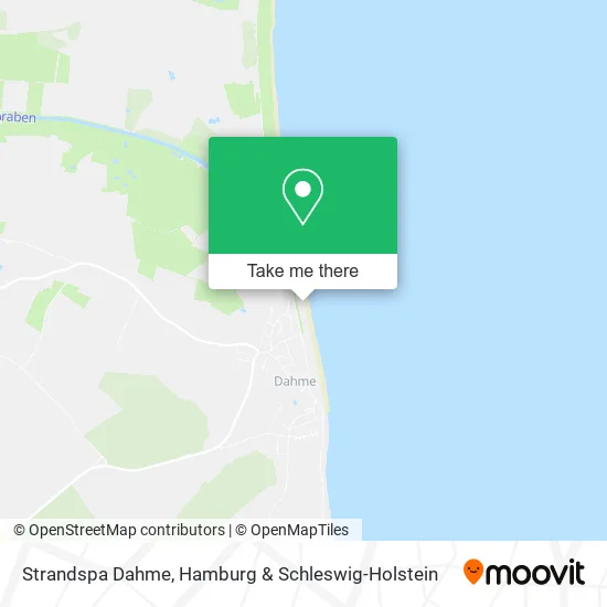 Карта Strandspa Dahme