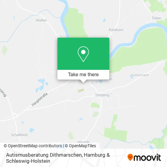 Карта Autismusberatung Dithmarschen