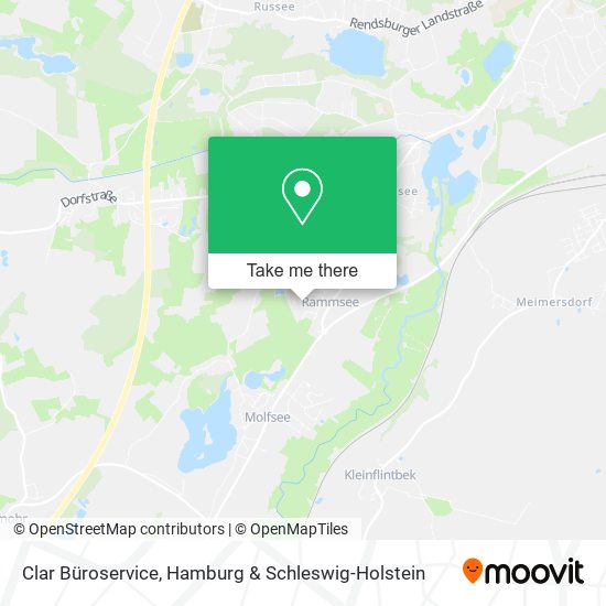 Clar Büroservice map