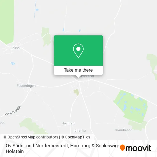 Карта Ov Süder und Norderheistedt