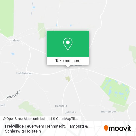 Freiwillige Feuerwehr Hennstedt map