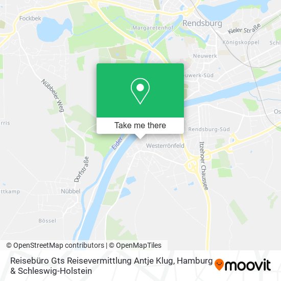 Reisebüro Gts Reisevermittlung Antje Klug map