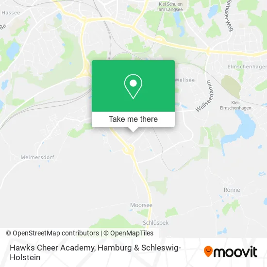 Карта Hawks Cheer Academy