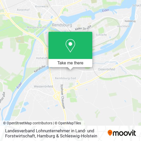 Landesverband Lohnunternehmer in Land- und Forstwirtschaft map