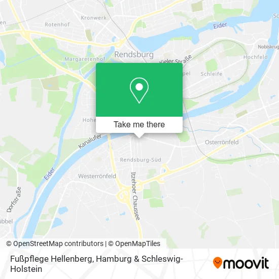 Карта Fußpflege Hellenberg