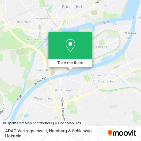 Карта ADAC Vertragsanwalt