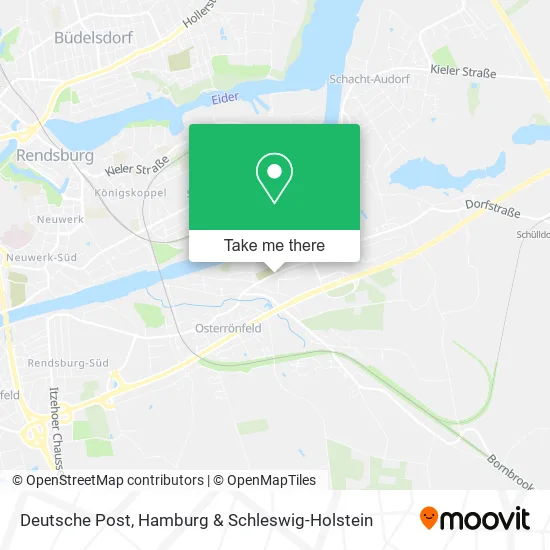 Карта Deutsche Post