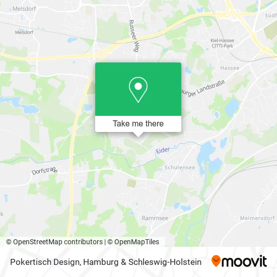 Карта Pokertisch Design