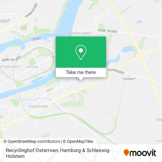 Карта Recyclinghof Osterroen