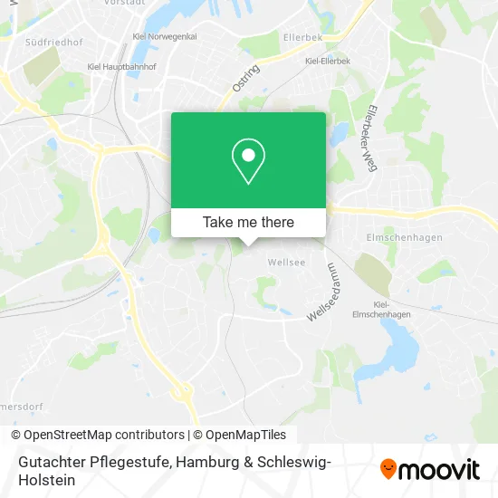 Карта Gutachter Pflegestufe