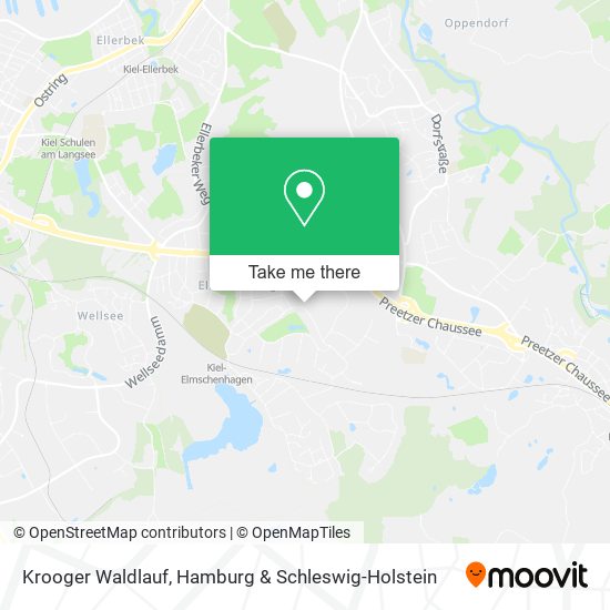 Krooger Waldlauf map