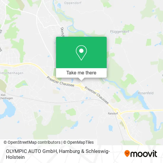 Карта OLYMPIC AUTO GmbH