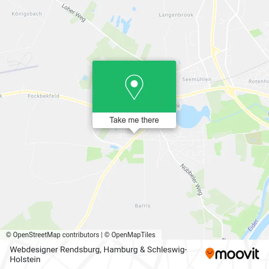 Карта Webdesigner Rendsburg