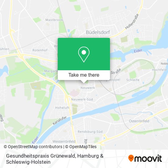 Gesundheitspraxis Grünewald map