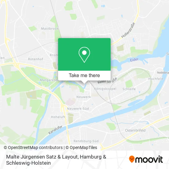 Карта Malte Jürgensen Satz & Layout