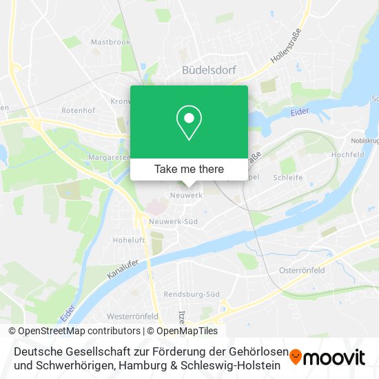 Deutsche Gesellschaft zur Förderung der Gehörlosen und Schwerhörigen map