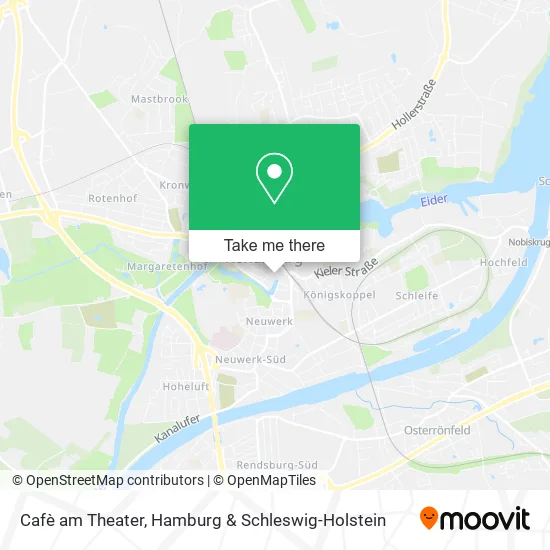 Карта Cafè am Theater