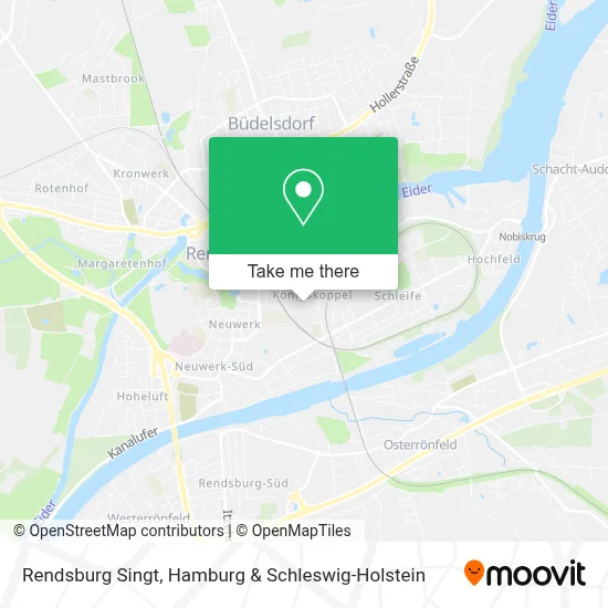 Rendsburg Singt map