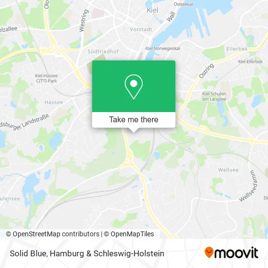 Карта Solid Blue