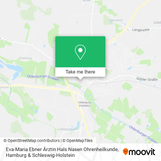 Карта Eva-Maria Ebner Ärztin Hals Nasen Ohrenheilkunde