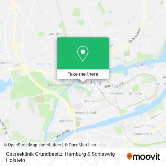 Карта Ostseeklinik Grundbesitz